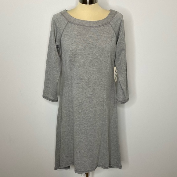 Mind Over Matter Grey Dress - Picture 1 of 6